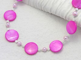 Pink Ice Necklace